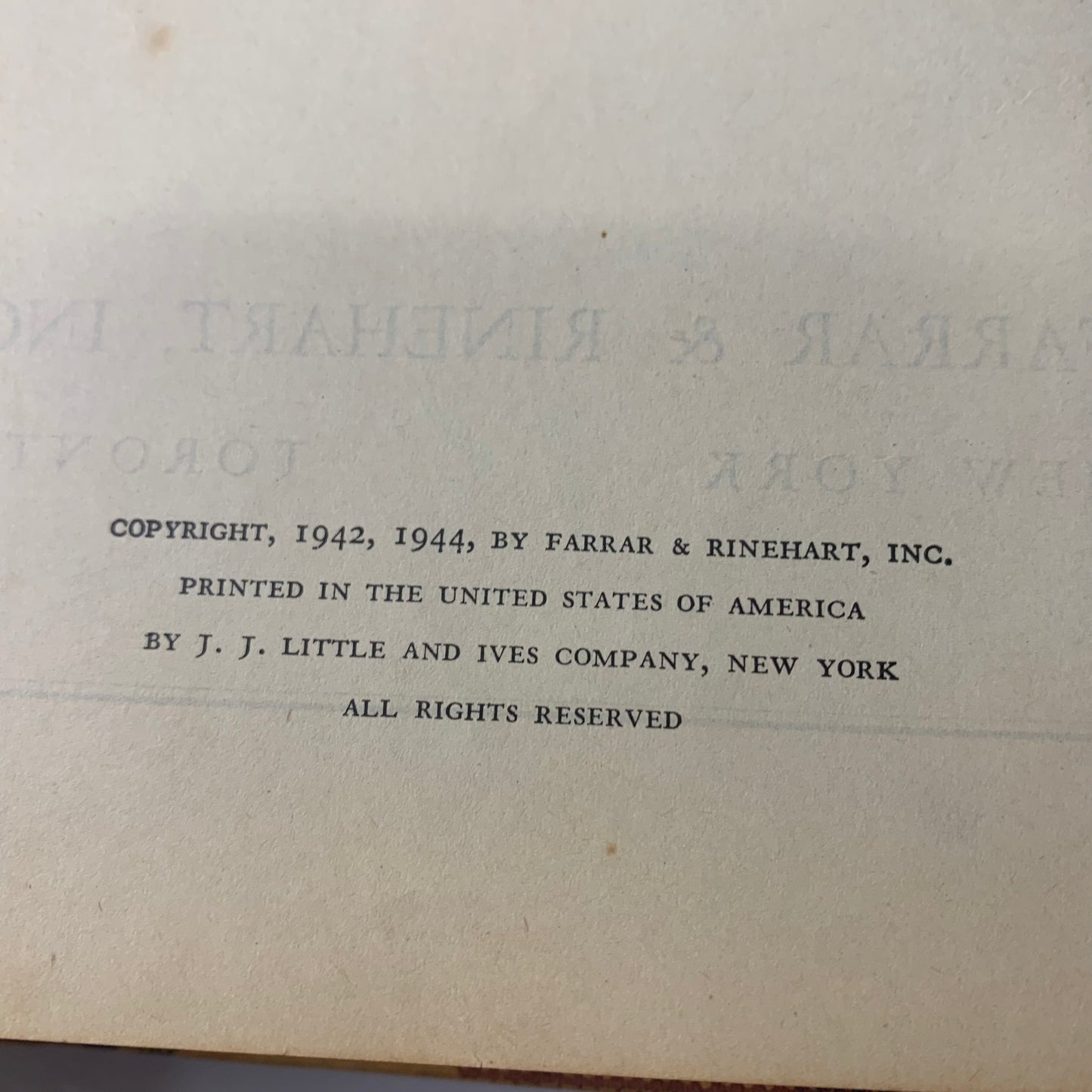 The Good Housekeeping Cook Book - Farrar & Rinehart Inc. - 1944