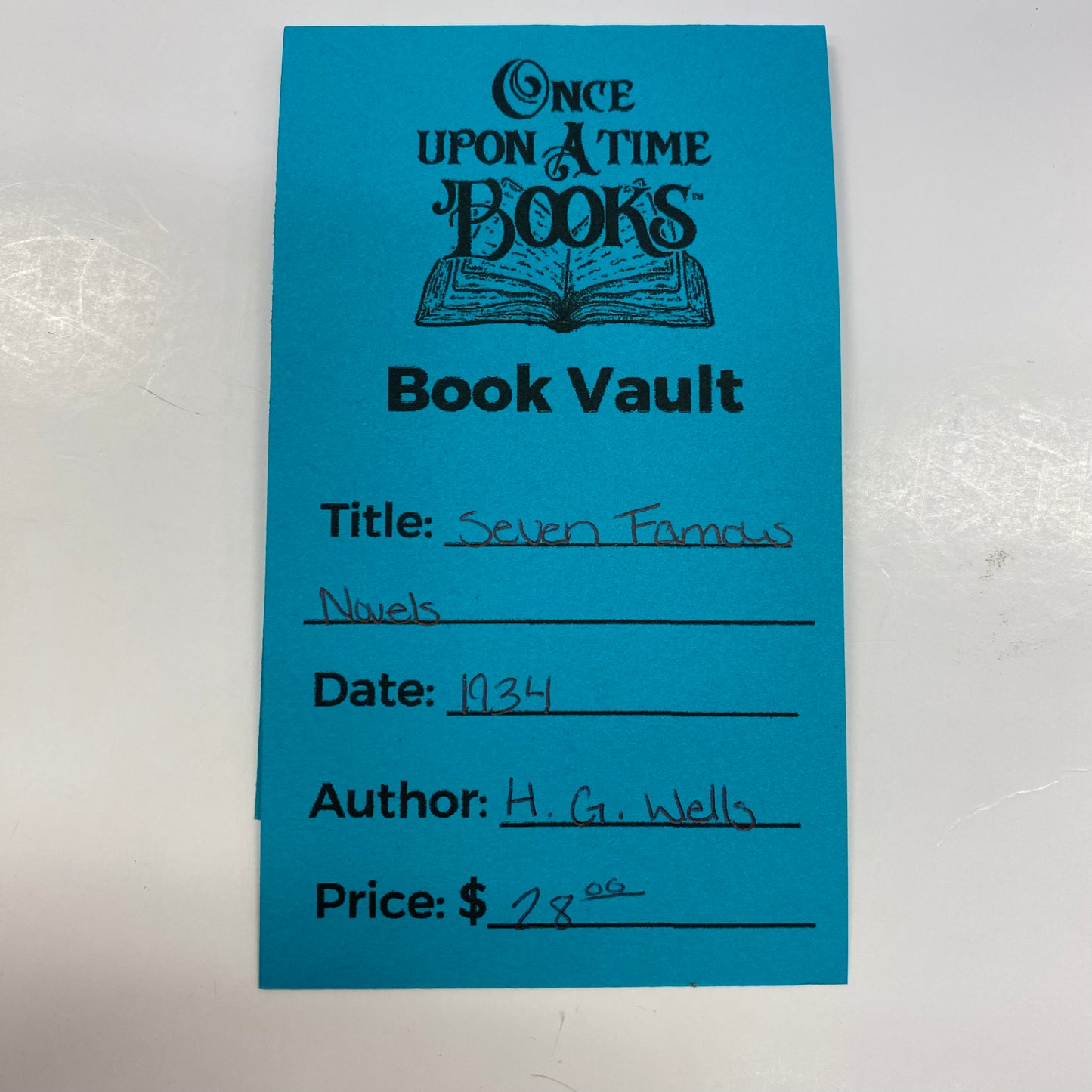 Seven Famous Novels - H. G. Wells - 1934