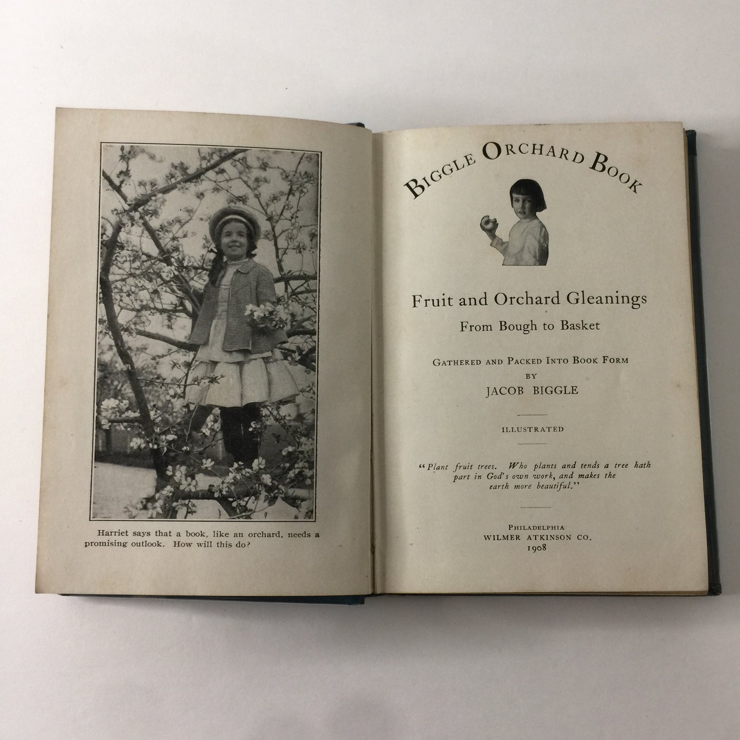 Biggle Orchard Book - Jacob Biggle - 1908