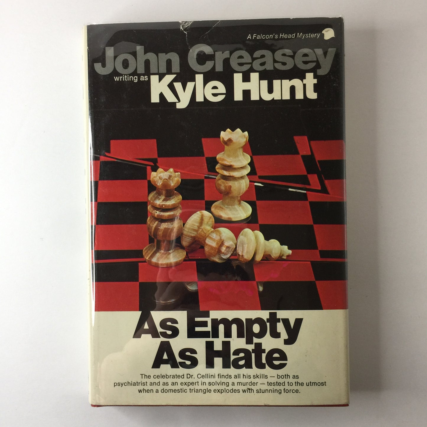 As Empty As Hate - John Creasey - 1st Print - 1972