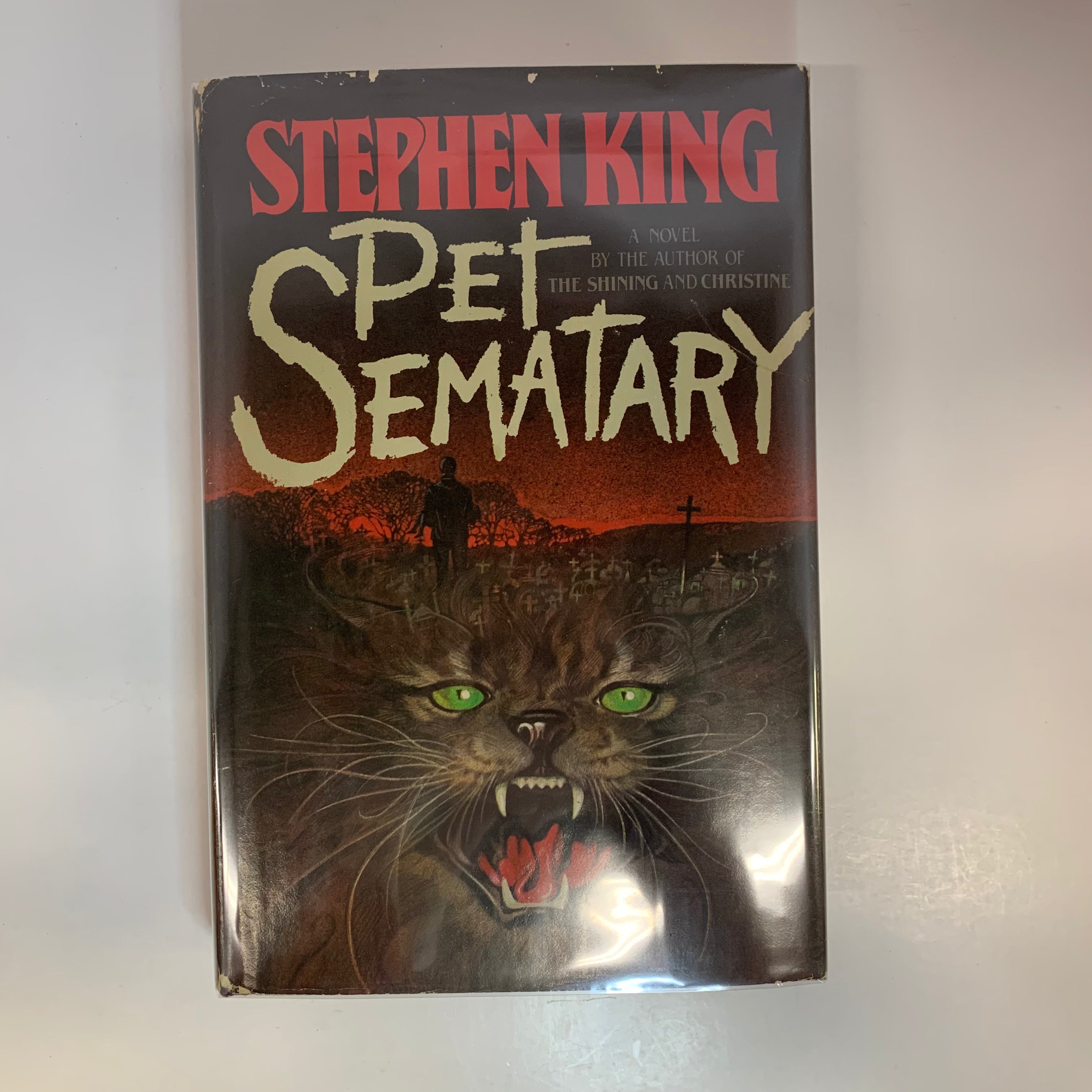 Pet Sematary - Stephen King - First Edition With First State Dust Jack 