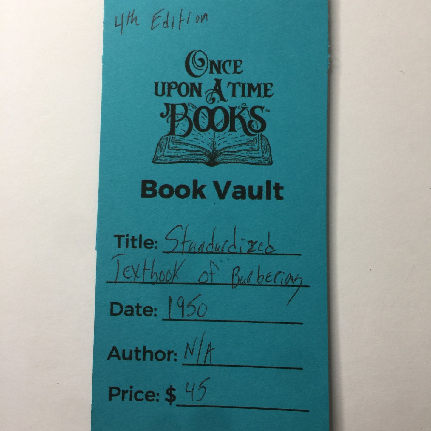 Standardized Textbook of Barbering - Author Unknown - 4th Edition - 1950