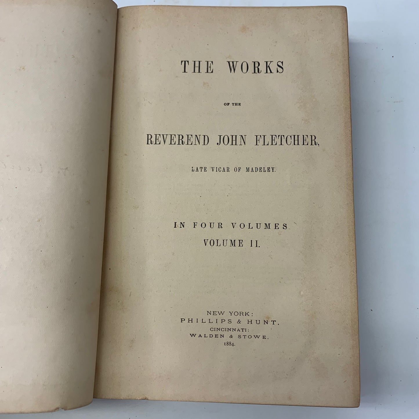 The Works of Reverend John Fletcher - John Fletcher - 4 Vols. - 1883