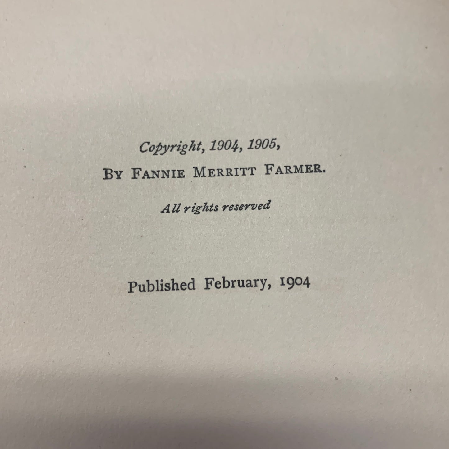 Food and Cookery for the Sick and Convalescent - Fannie M. Farmer - 1905