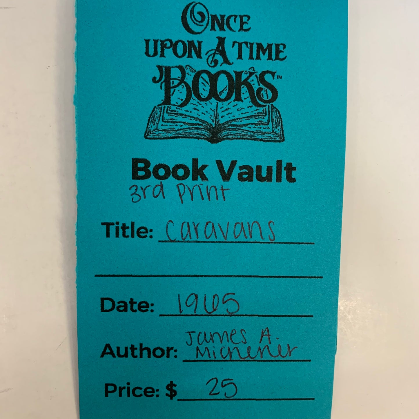 Caravans - James A. Michener - Third Print - 1965