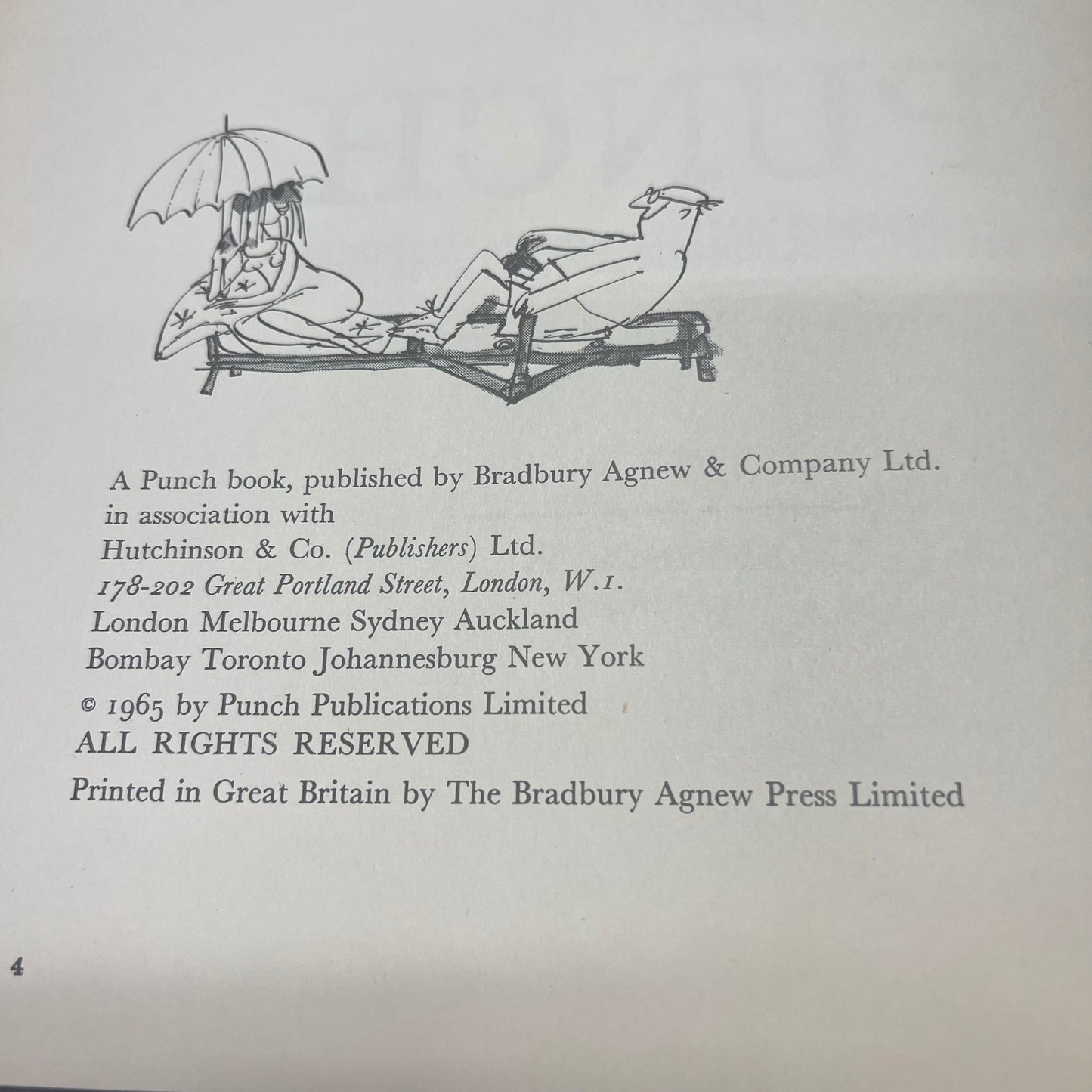 Pick of Punch - Bernard Hollowood - 1965