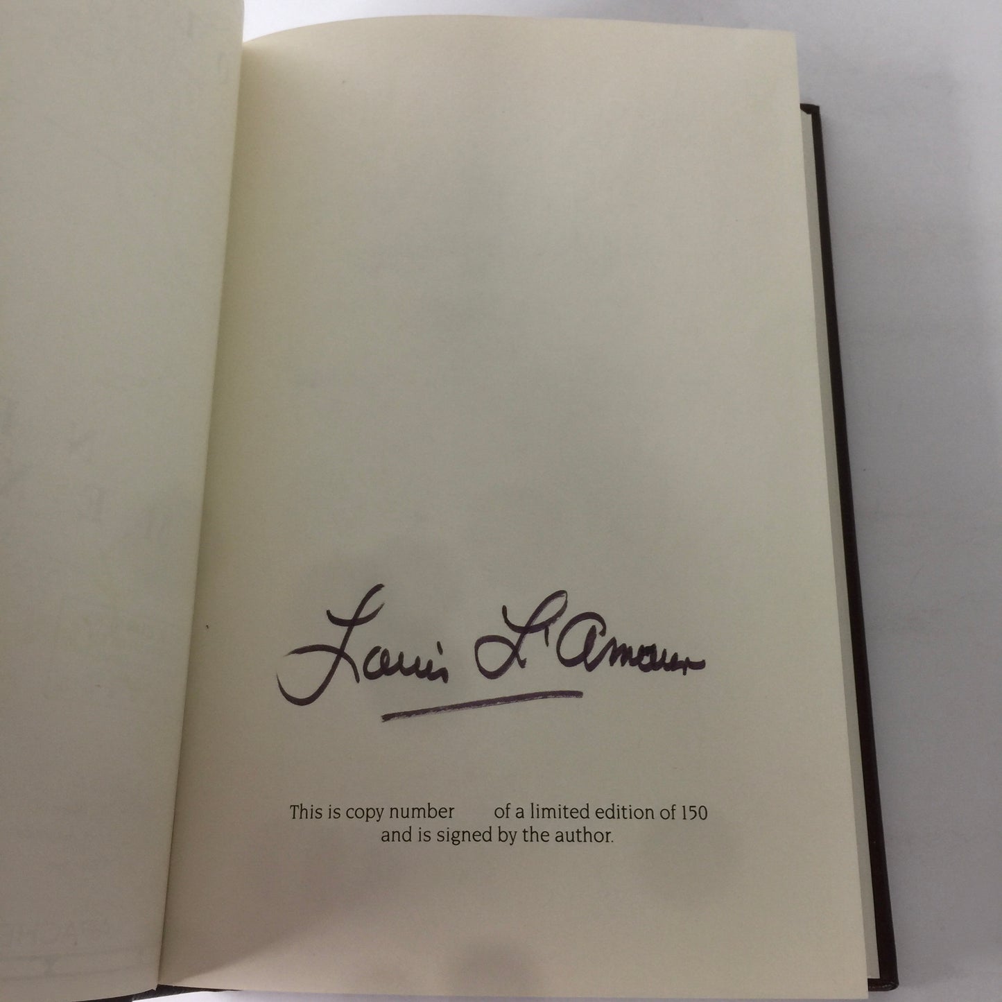 The Haunted Mesa - Louis L’Amour - Signed - 1st Thus - Limited # of 150 - 1987