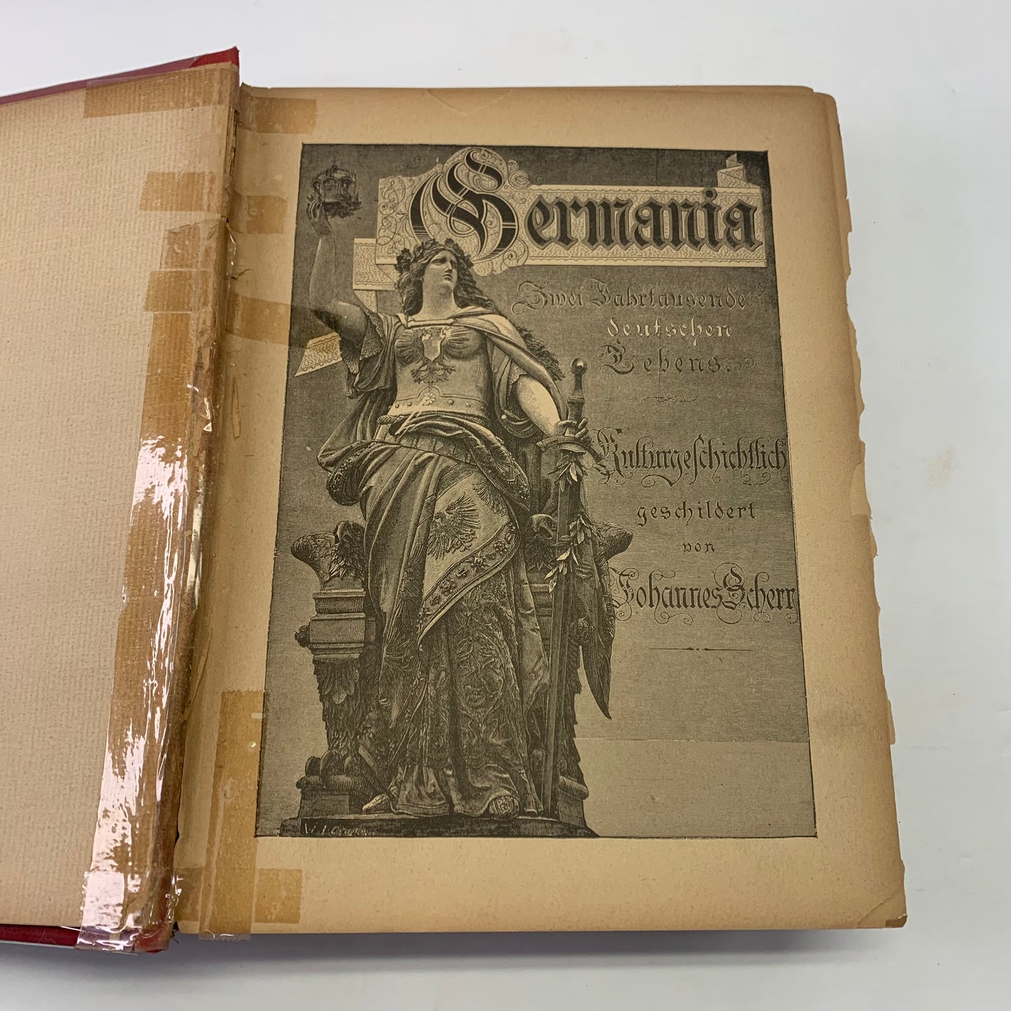 Germania - Johannes Scherr - C. 1880s