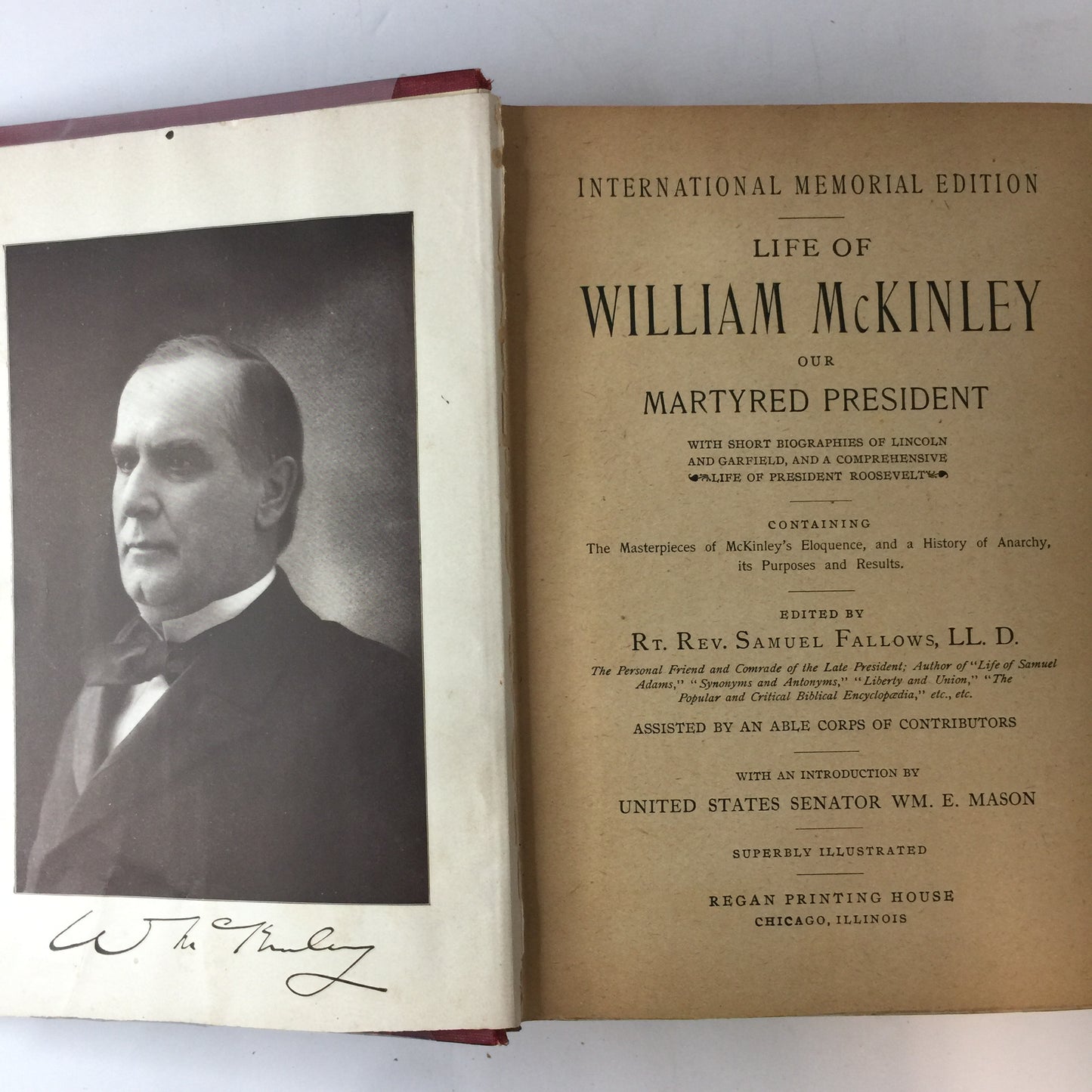 The Life of William McKinley - Samuel Fallows