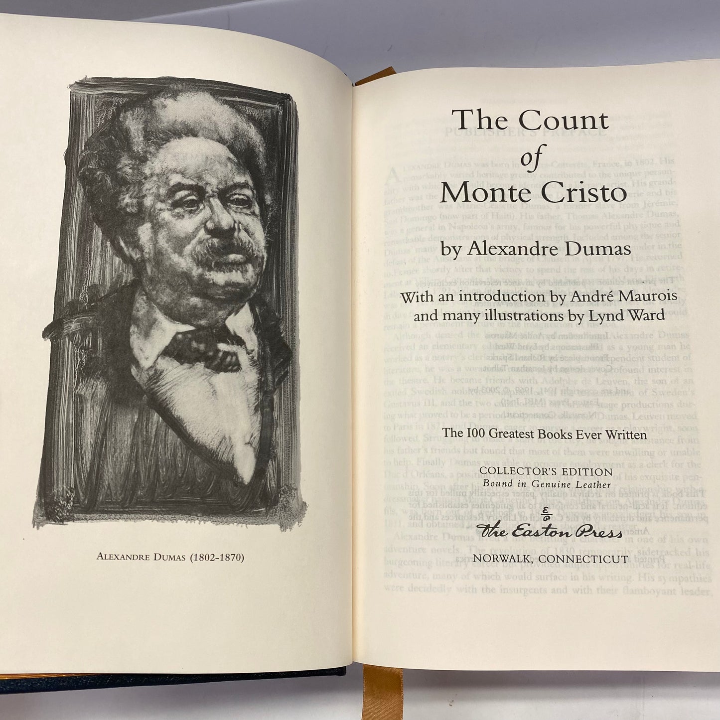 The Count of Monte Cristo - Alexandre Dumas - Easton Press - 2003