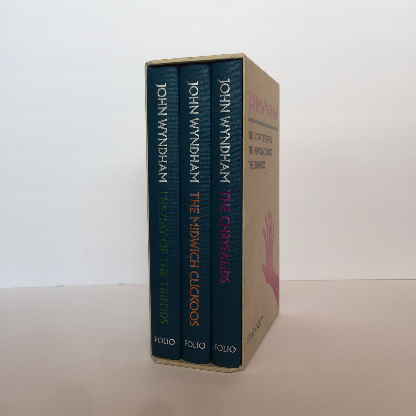 The Chrysalids, The Midwich Cuckoos, The Day of the Triffids - John Wyndham - 1st Thus - Folio Society - 2010