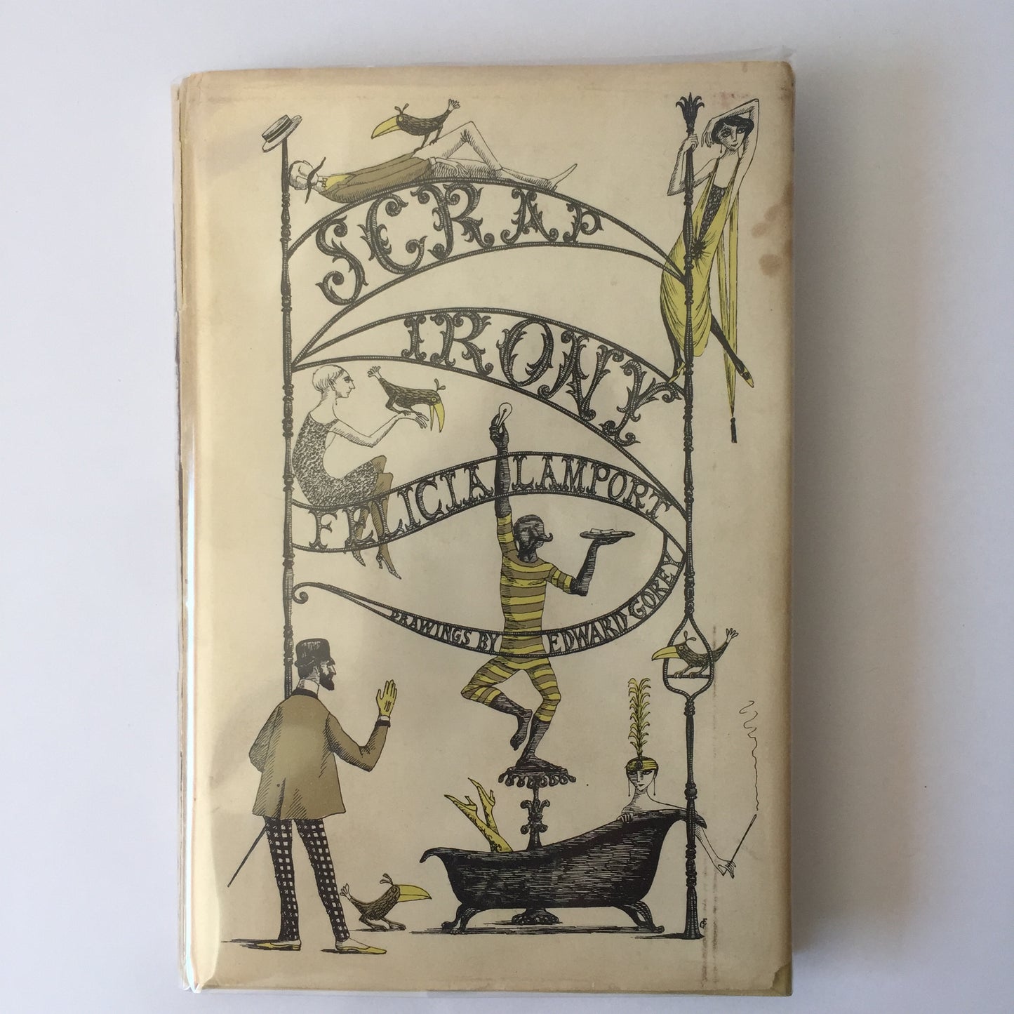 Scrap Irony - Felicia Lamport - Illustrations by Edward Gorey - 1st Edition - 1961