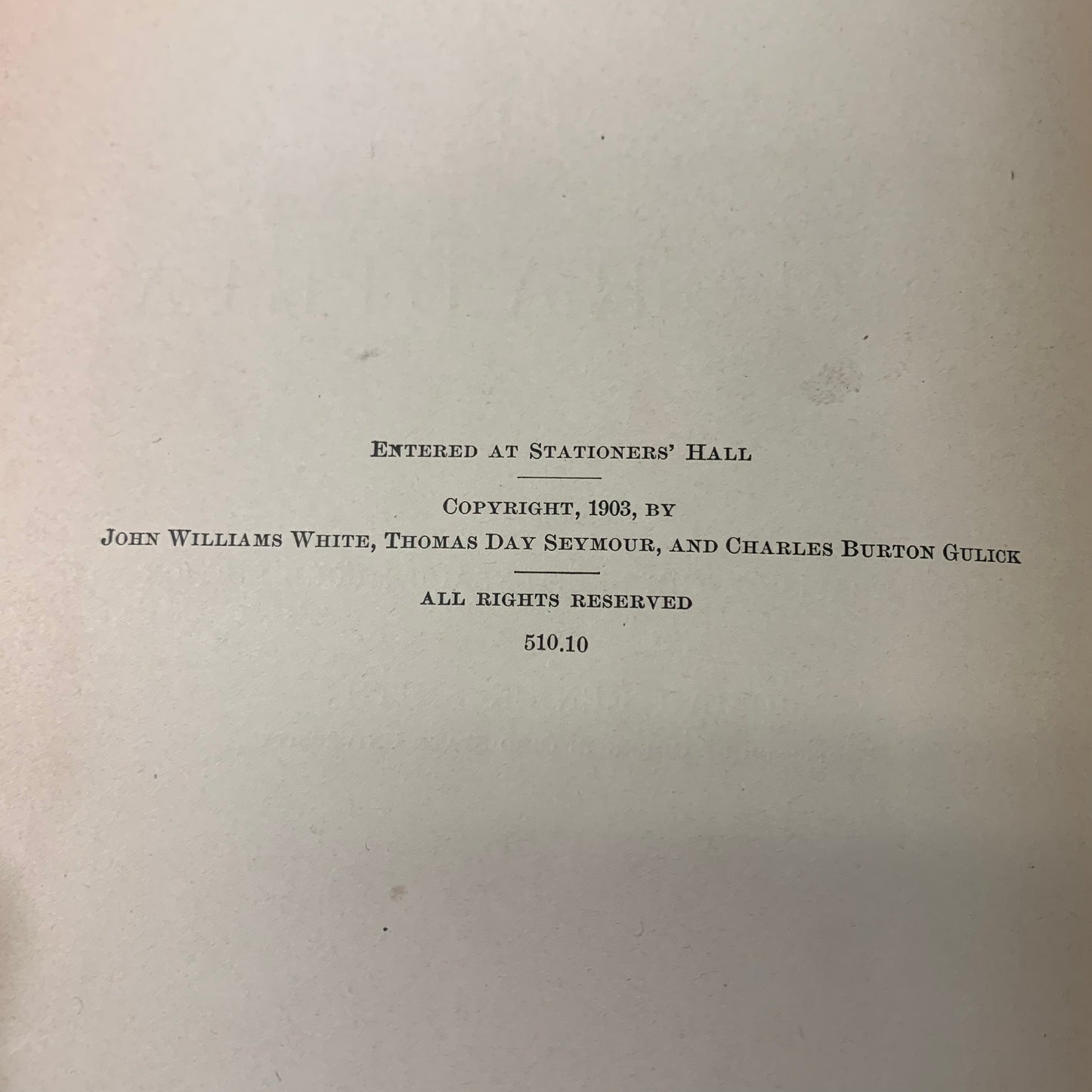 Xenophon Memorabilia - Socrates - 1903