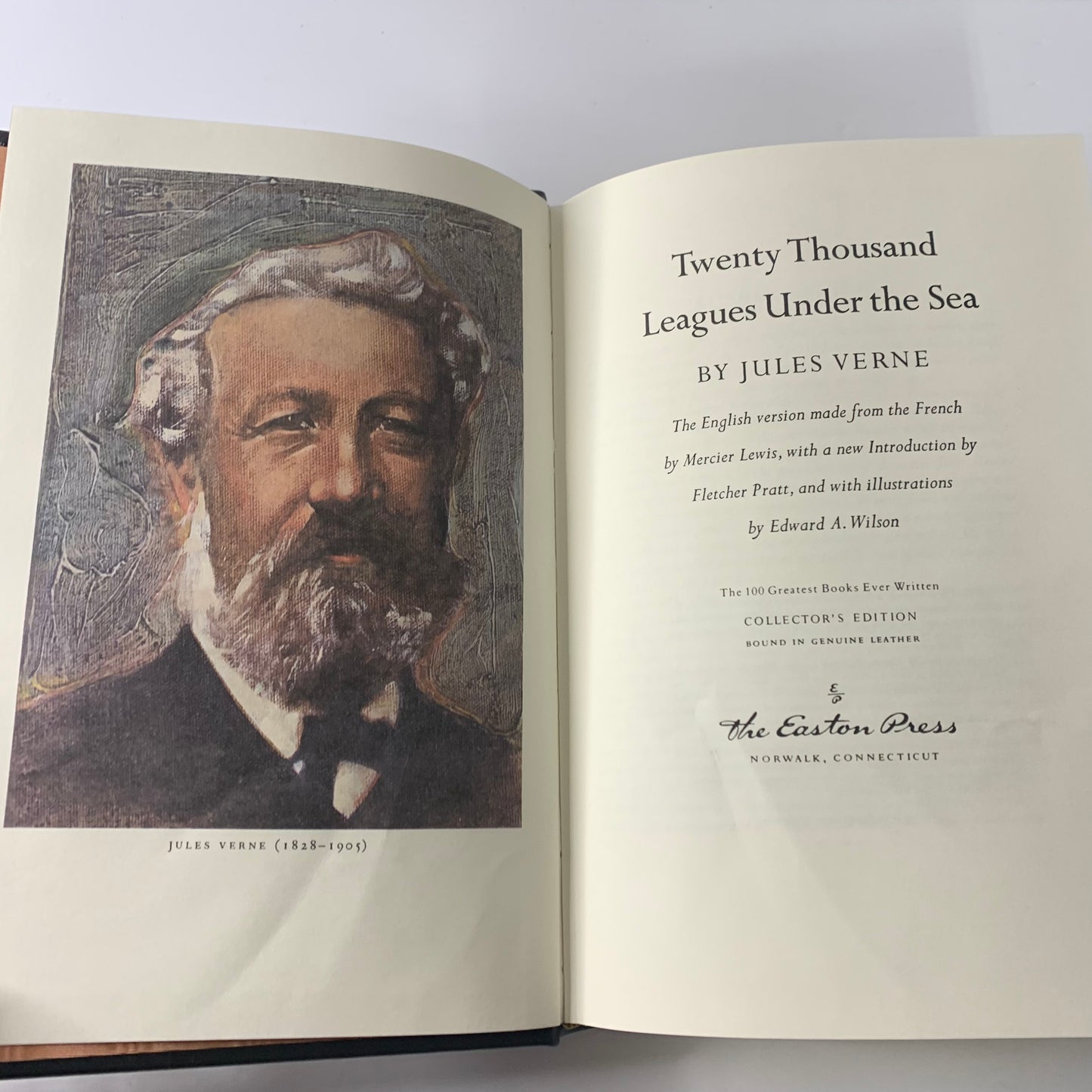 Twenty Thousand Leagues Under The Sea - Jules Verne - Easton Press - 1977