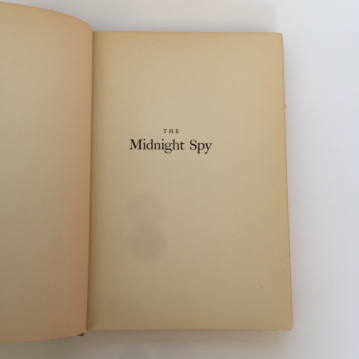 The Midnight Spy 1756-1929 - 1929