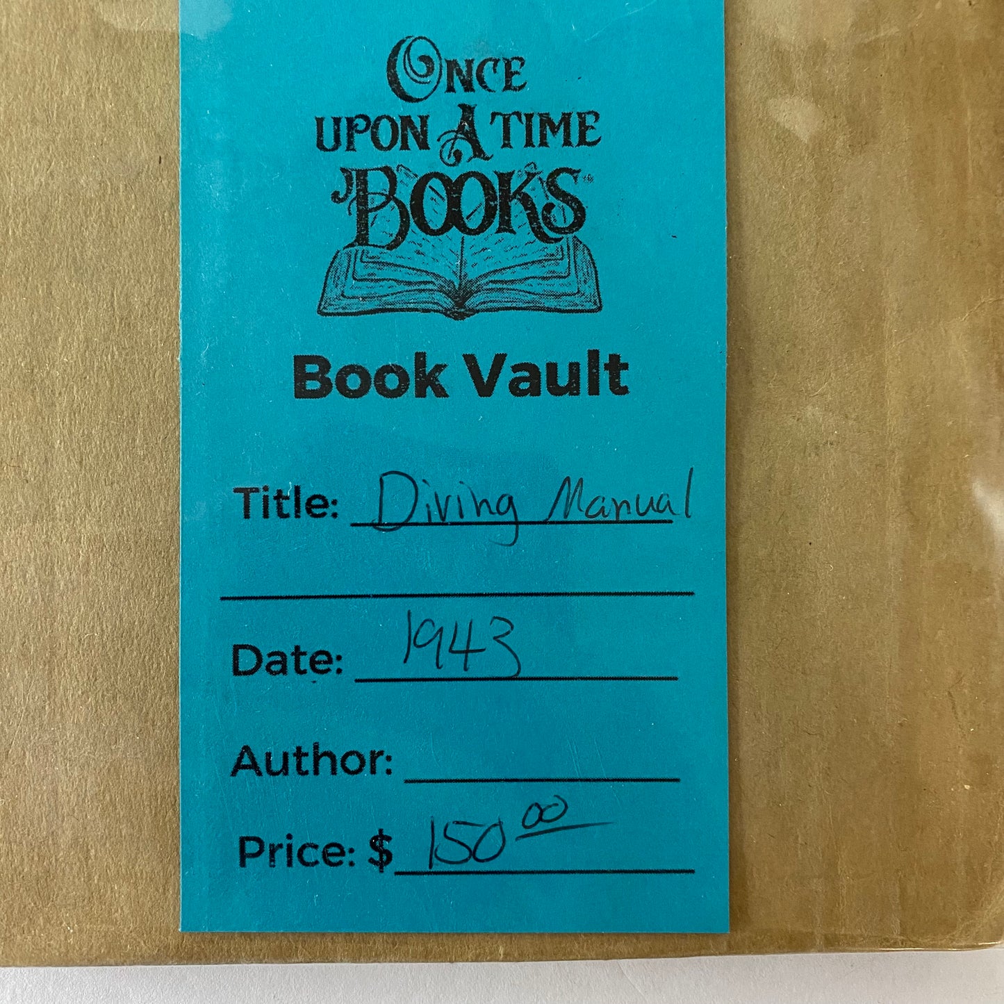 Diving Manual - Author Unknown - Navy Department - 1943