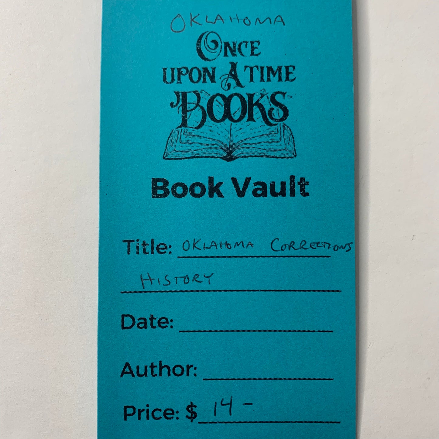 Oklahoma Corrections History - Various