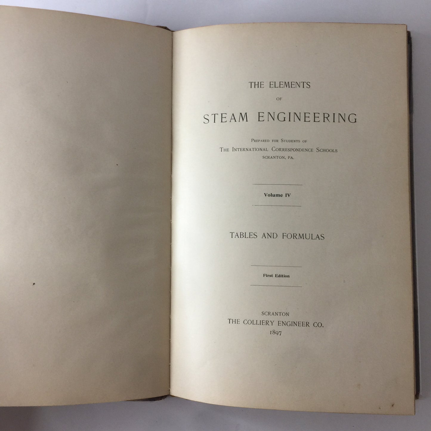 The Elements of Steam Engineering - Various - First Edition - 1897