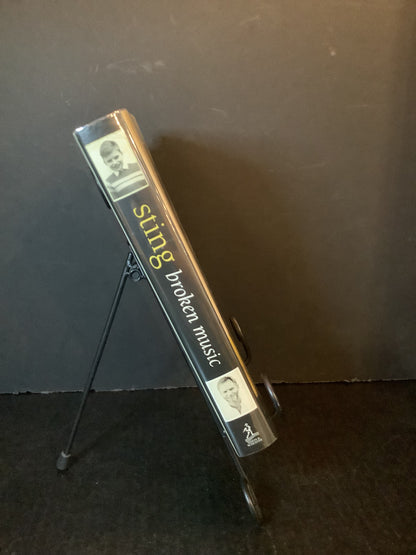 Broken Music - Sting - Signed - First Edition - 2003