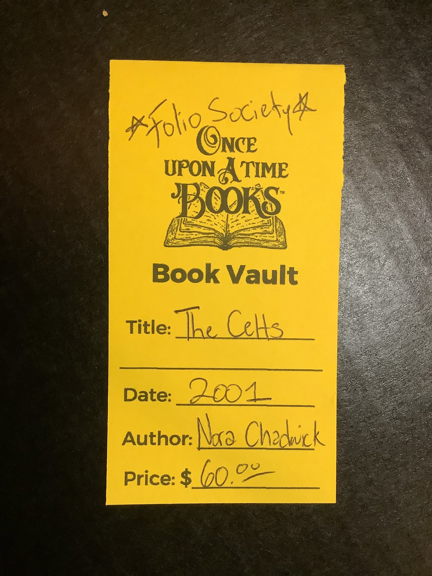 The Celts - Nora Chadwick - Folio Society - 2001