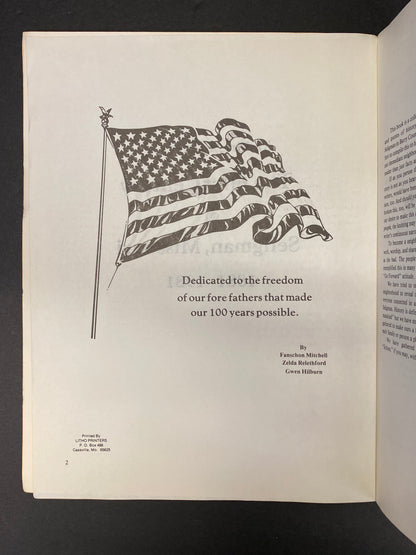 The First Century of Seligman, Missouri - Fanschon Mitchell, Zelda Relethford, and Gwen Hilburn - 1981