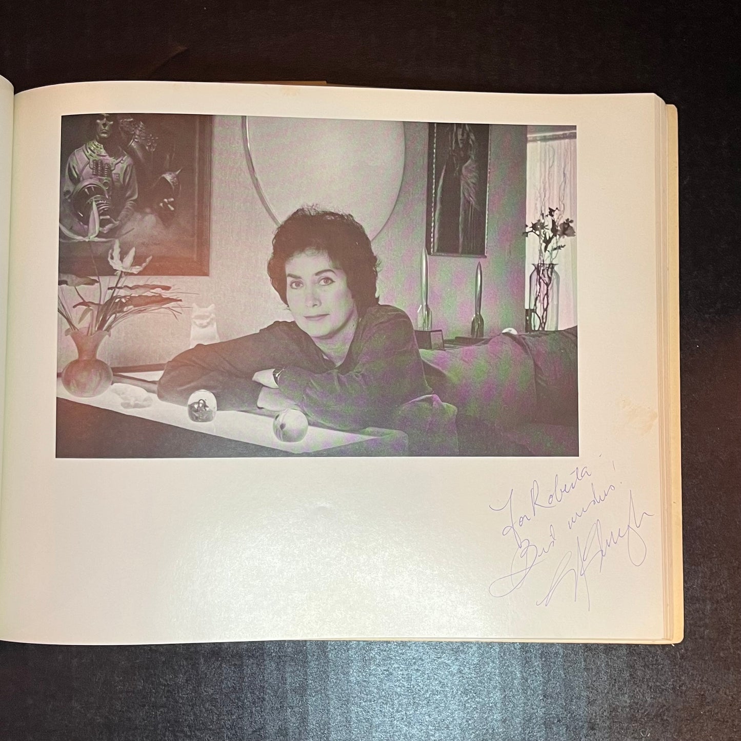 The Faces of Science Fiction - Patti Perret - Signed - 1984