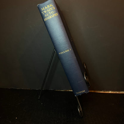 Mark Twain's Autobiography - Mark Twain - October Printing - 1st Edition - 2 Volume Set - 1924