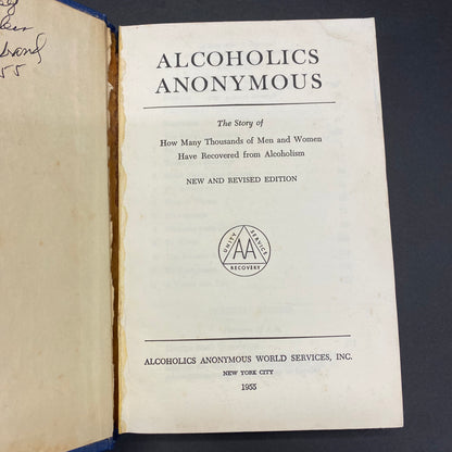 Alcoholics Anonymous - Alcoholics Anonymous World Service - 16th Printing - 1974