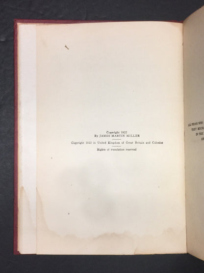 The Amazing Story of Henry Ford - James Martin Miller - Salesman Dummy - 1922