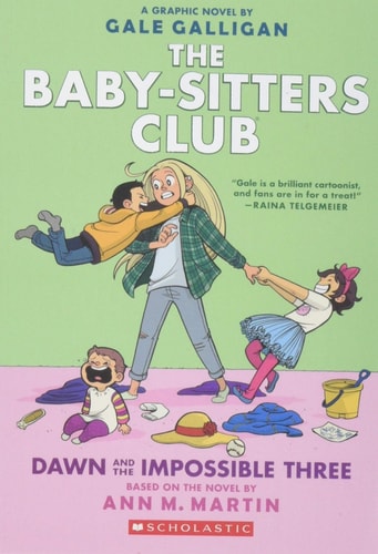 Dawn and the Impossible Three: A Graphic Novel (The Baby-Sitters Club #5): Full-Color Edition (5) (The Baby-Sitters Club Graphix)
