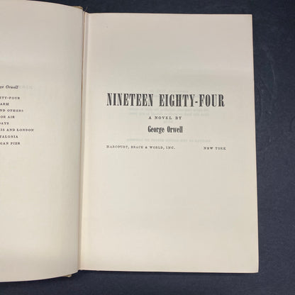 Nineteen Eighty-Four - George Orwell - Early Print - 1949