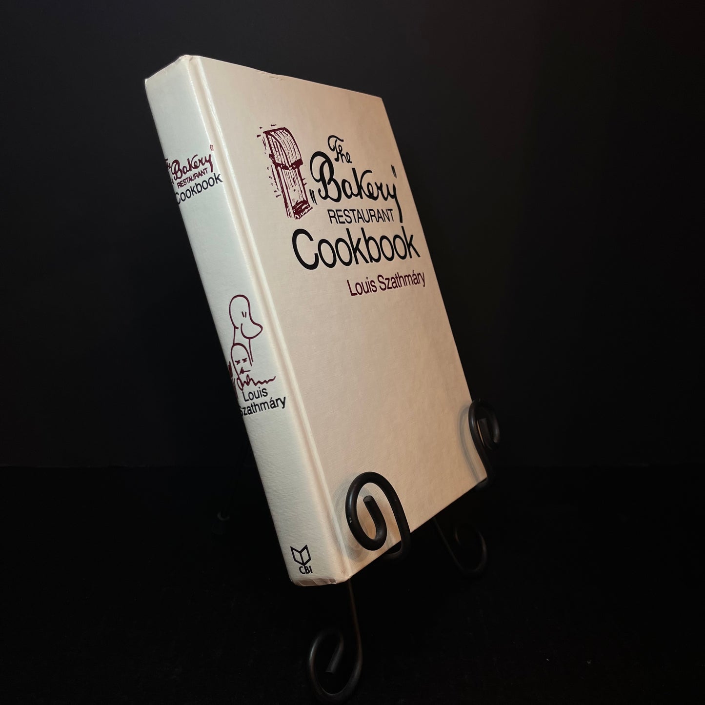 The Bakery Restaurant Cookbook - Louis Szathmáry - Signed Copy - 1981
