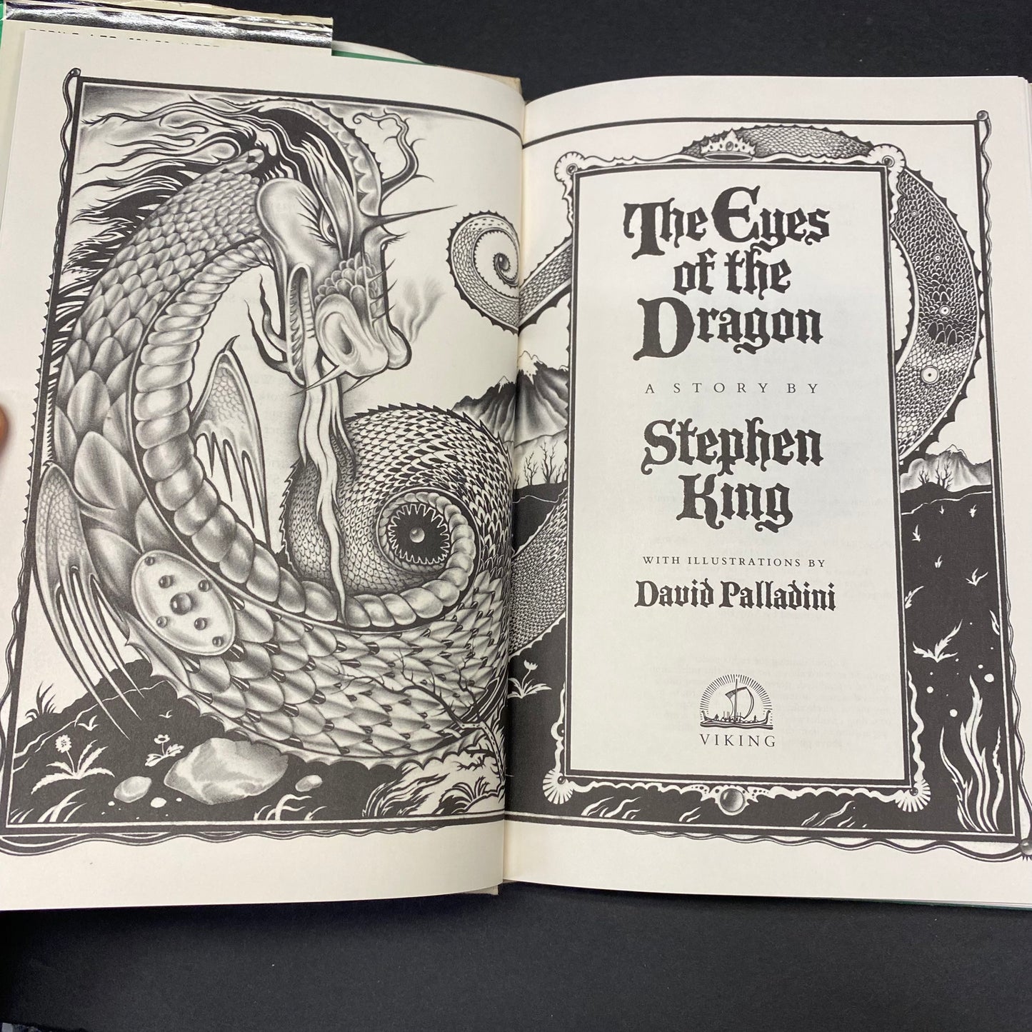 The Eyes of the Dragon - Stephen King - 1st Edition - 1987