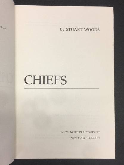 Chiefs - Stuart Woods - 1st Edition - 1981