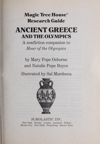 Ancient Greece and the Olympics (Magic Tree House Research Guide)