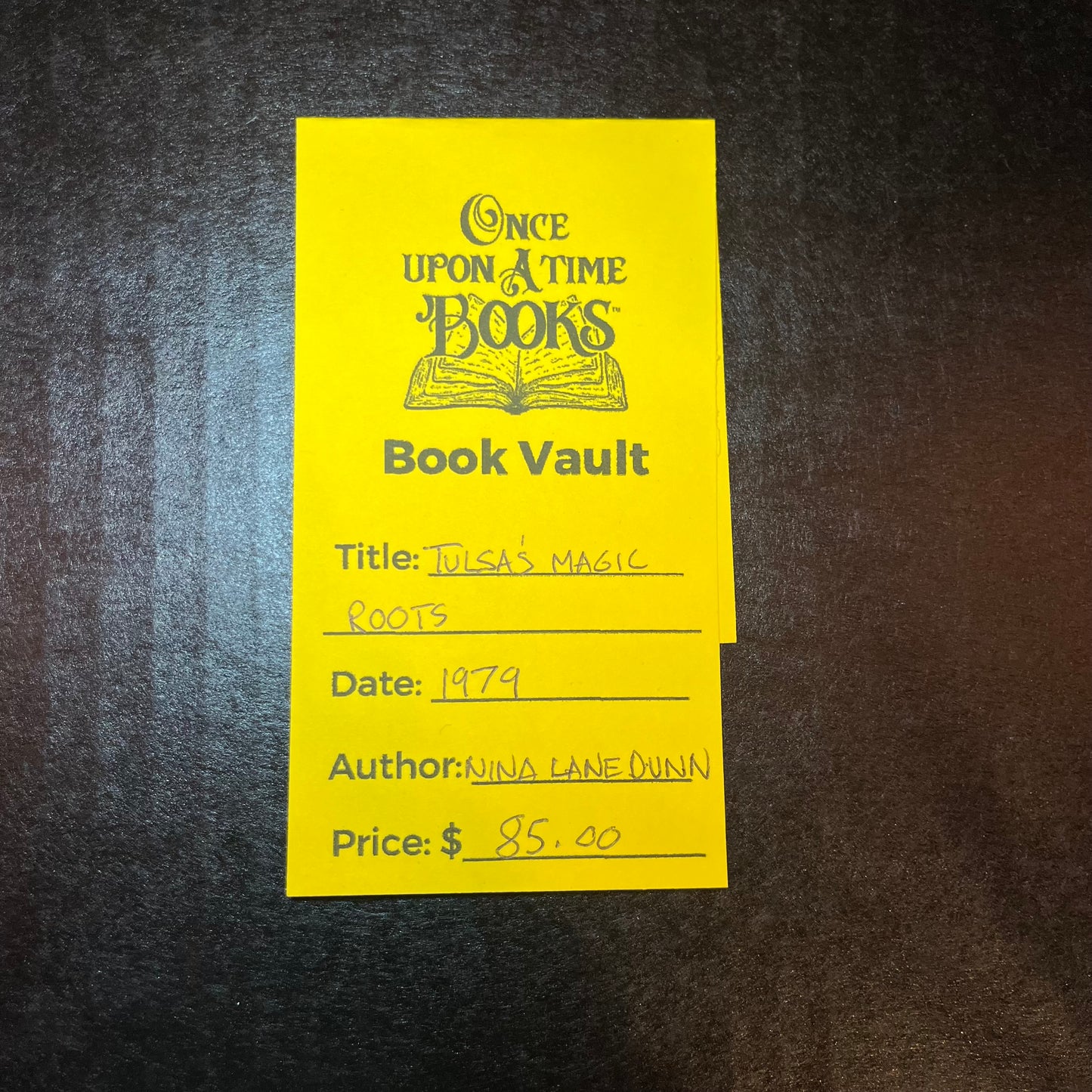 Tulsa's Magic Roots - Nina Lane Dunn - 1979