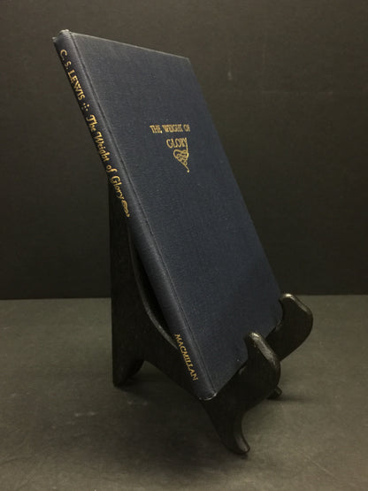 The Weight of Glory and Other Addresses - C.S. Lewis - 1st American Edition - Ex Library - 1949