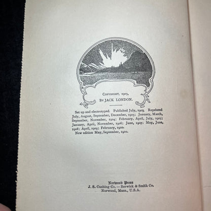 The Call of the Wild - Jack London - New Edition - 1910