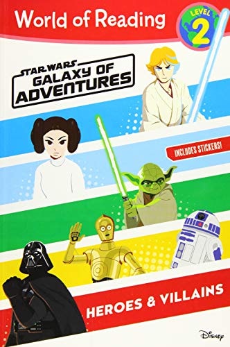 World of Reading: Star Wars Galaxy of Adventures: Heroes & Villains (Level 2)