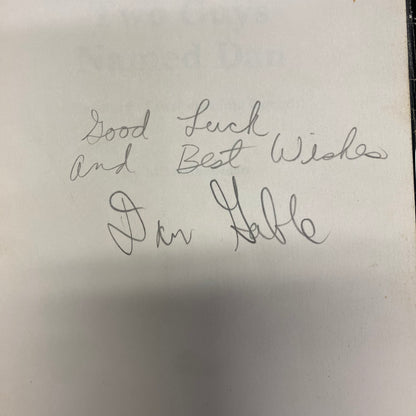 Two Guys Named Dan - Mike Chapman - Signed by Dan Gable -  1976