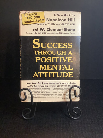 Success Through A Positive Mental Attitude - Napoleon Hill & W. Clement Stone - 9th Print - 1965