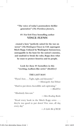 Memorial Day (7) (A Mitch Rapp Novel)