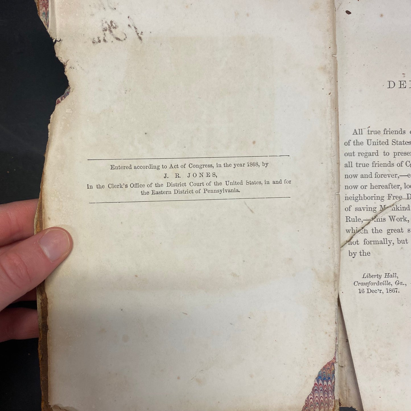 The War Between the States - Alexander Stephens - Two Volumes - Very Scarce - 1868