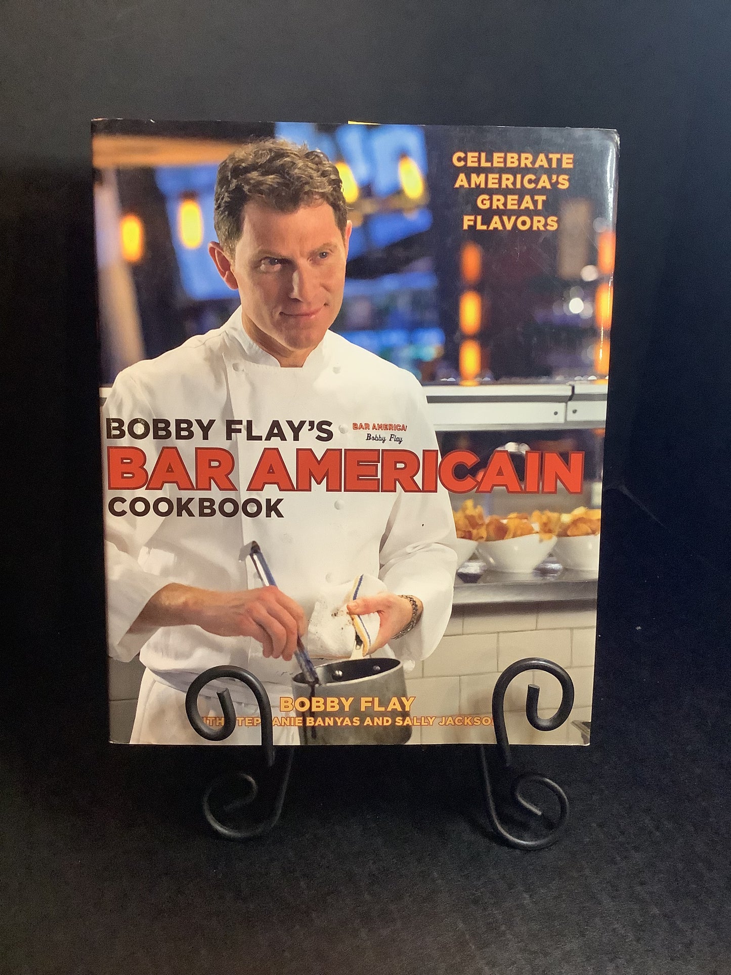 Bar Americain Cookbook - Bobby Flay - Signed - 2011