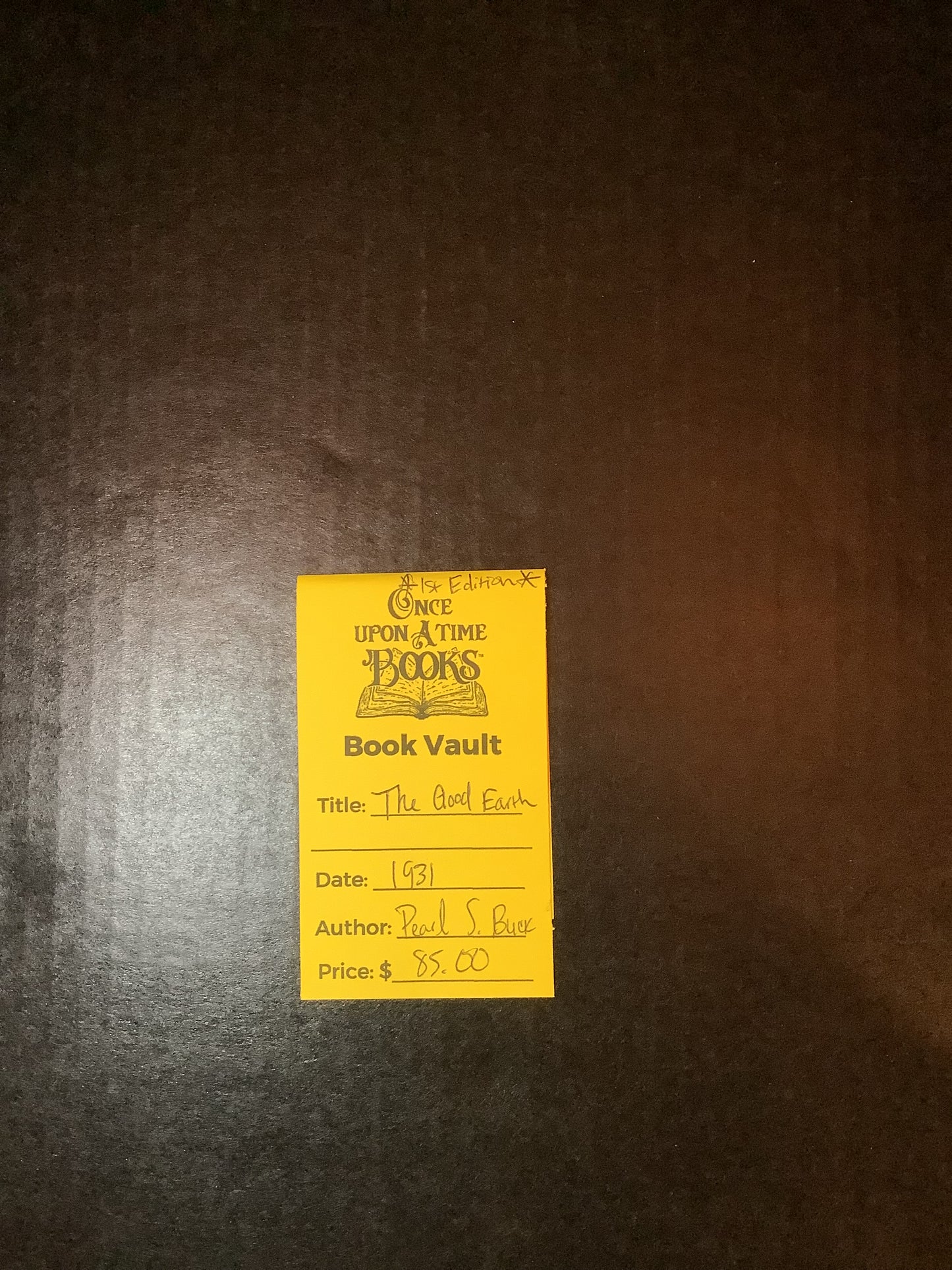 The Good Earth - Pearl S. Buck - 1st Edition - 1931