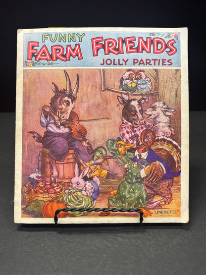 Funny Farm Friends: Jolly Parties - Sami Gabriel Sons and Company - 1938