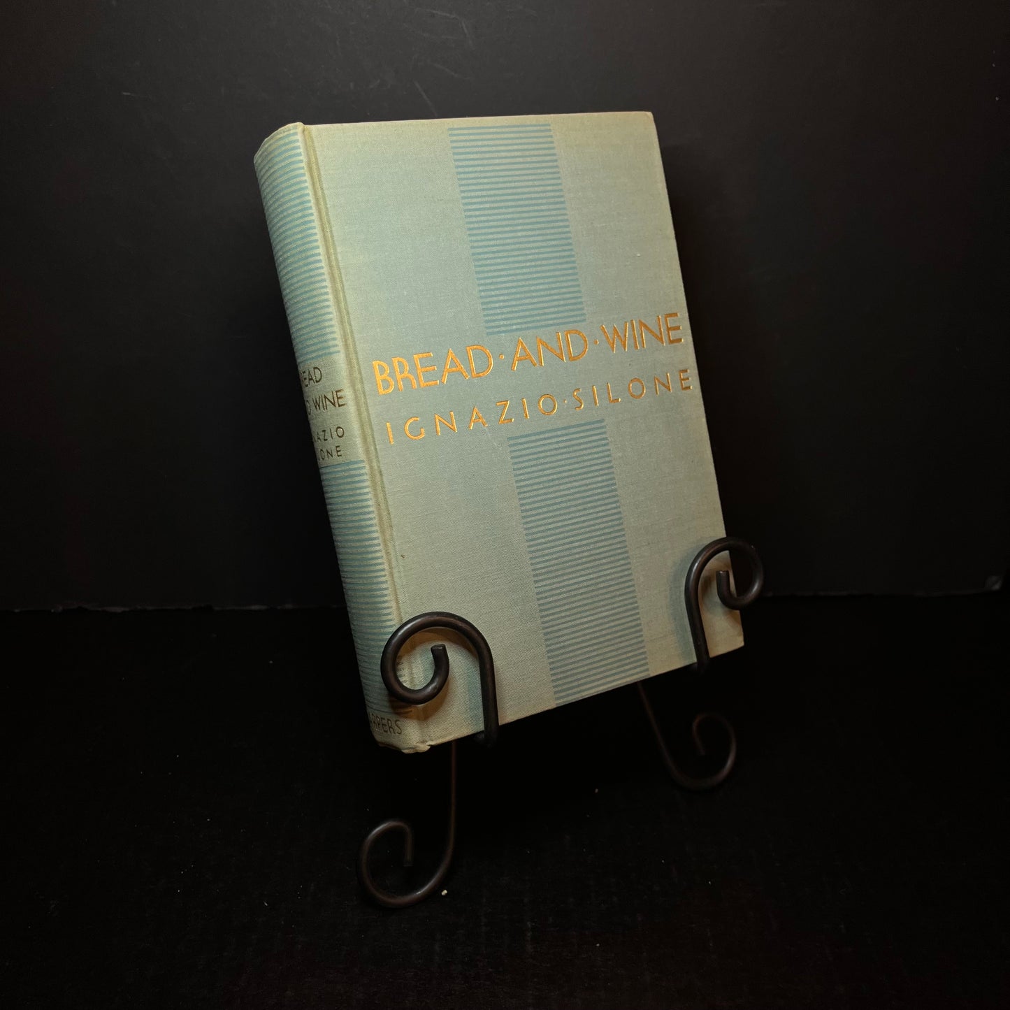 Bread and Wine - Ignazio Silone - 1st Edition - 1937