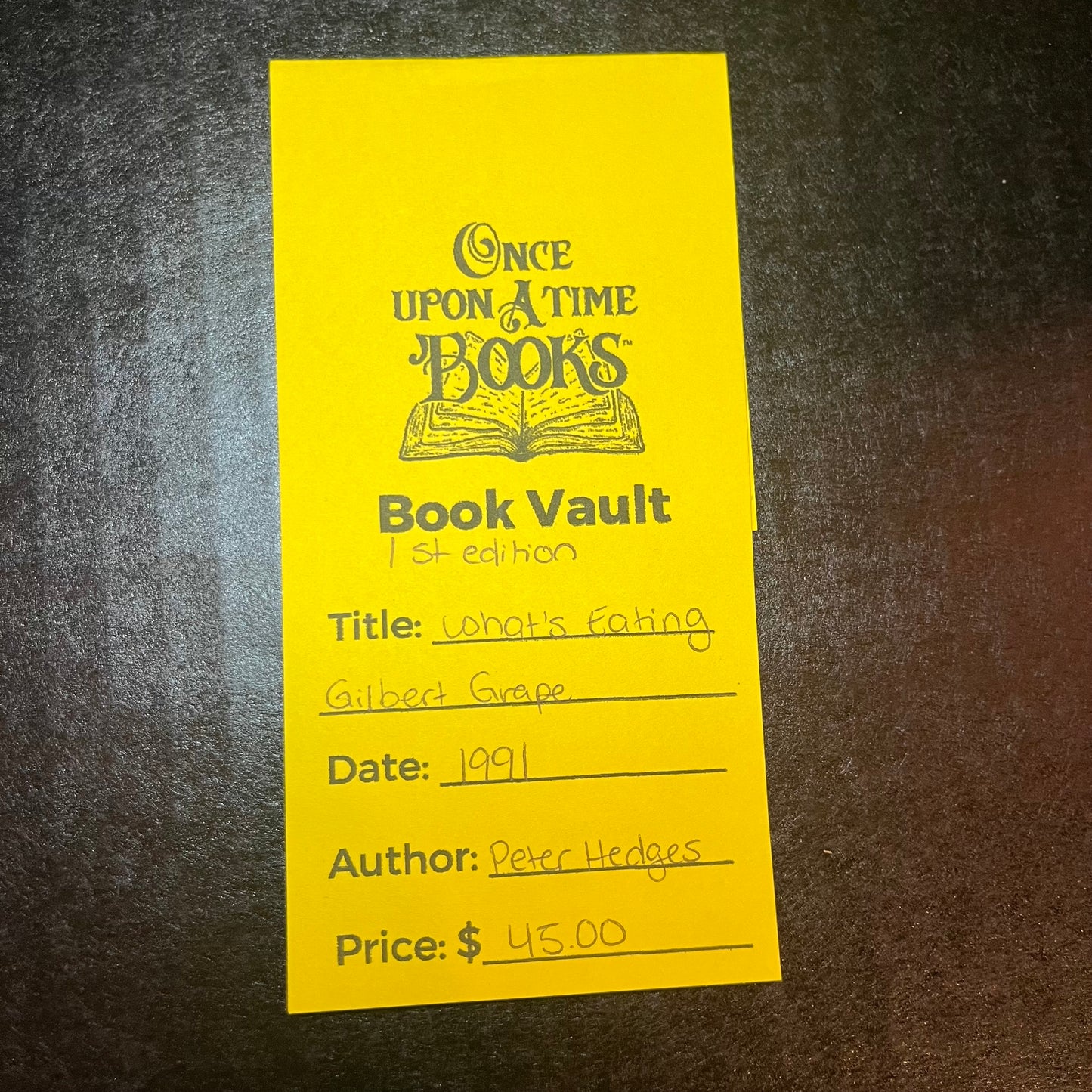 What's Eating Gilbert Grape - Peter Hedges - 1st Edition - 1991