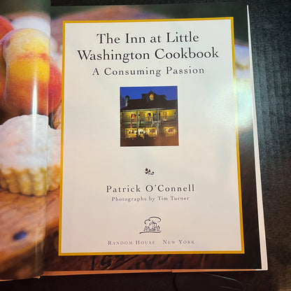 The Inn at Little Washington Cookbook - Patrick O'Connell - Signed - 1996