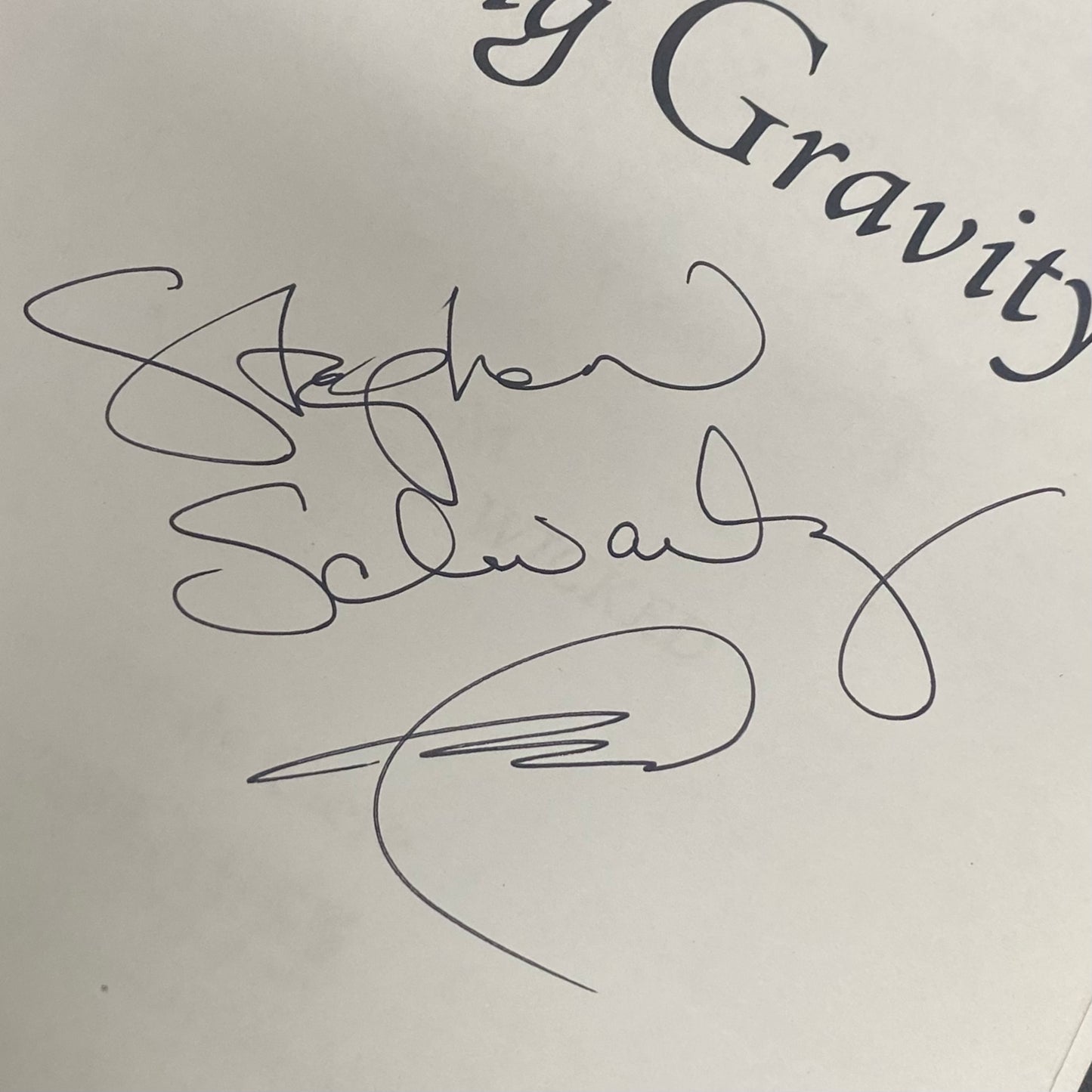 Defying Gravity - Stephen Schwartz - Signed by Stephen Schwartz - 2008